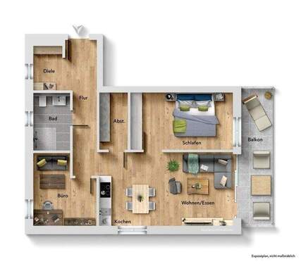 Wohnung 14 - 