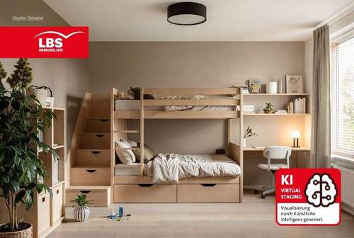 Kinderzimmer - 3 Zimmer Etagenwohnung in Gütersloh