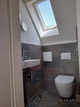 WC im Dachgeschoss - 
