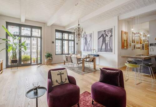 Wohn- und Essbereich - 3 Zimmer Etagenwohnung in Berlin