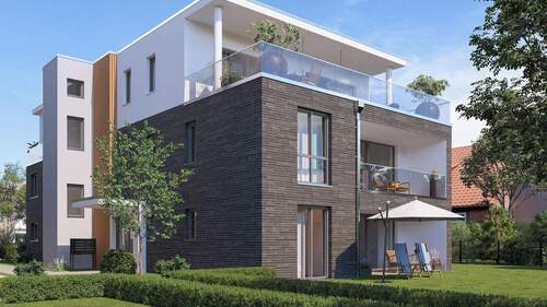 Gartenansicht-Haus - 