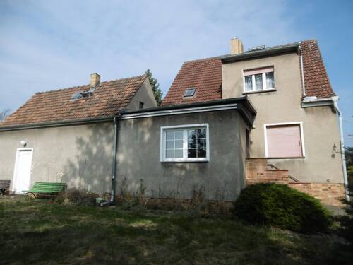 Hofansicht - Einfamilienhaus nahe Lausitzer Seenlandschaft