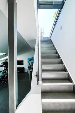 Aufgang zur Dachterrasse - 