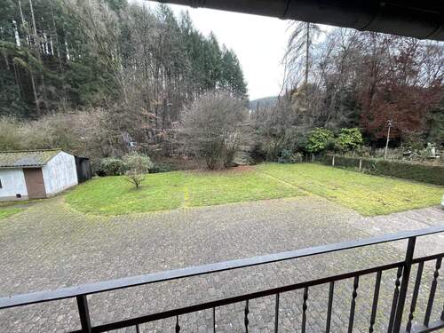 Ausblick auf den Außenbereich - 