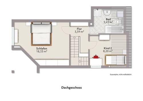 Dachgeschoss - 