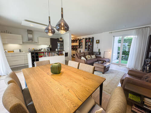 Wohnbereich - 3-Zimmer-Wohnung mit Garten und Terrassenfläche, KfW-Standart!