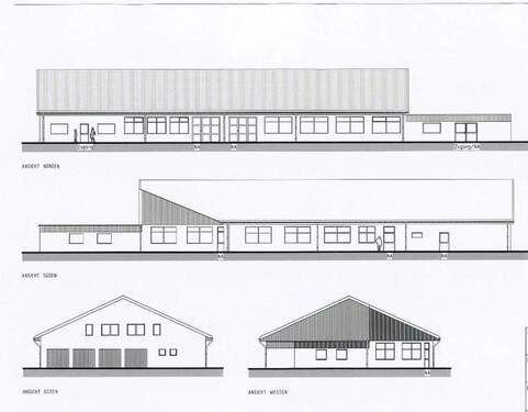 Aussenansichten - Halle in Winsen (Luhe) zur Miete