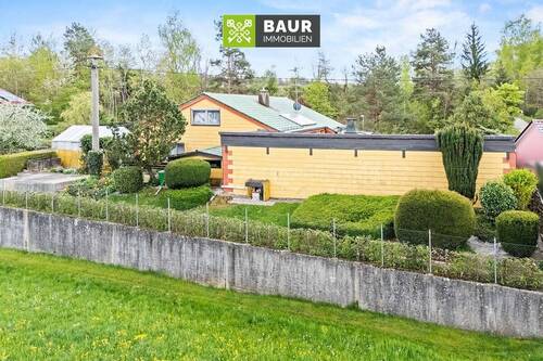 Luftaufnahme - 6 Zimmer Einfamilienhaus in Baindt