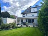 Garten Rückansicht bearbeitet - 7 Zimmer Mehrfamilienhaus, Wohnhaus zum Kaufen in Gelsenkirchen / Buer