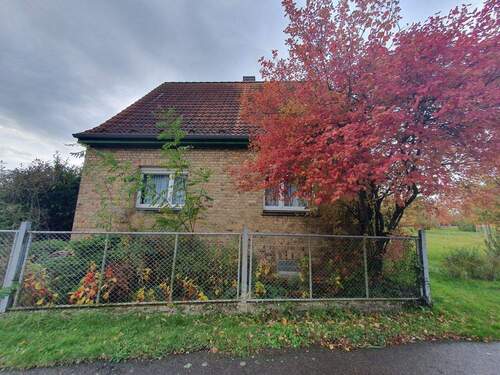 2. Straßenansicht.jpg - 5 Zimmer Einfamilienhaus zum Kaufen in Wiedemar