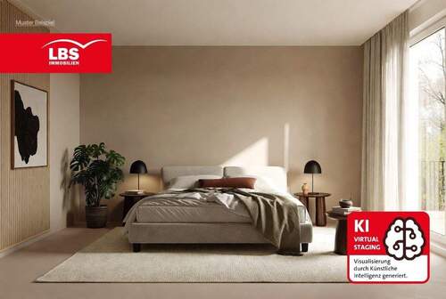 Schlafzimmer - 2 Zimmer Etagenwohnung zum Kaufen in Gütersloh