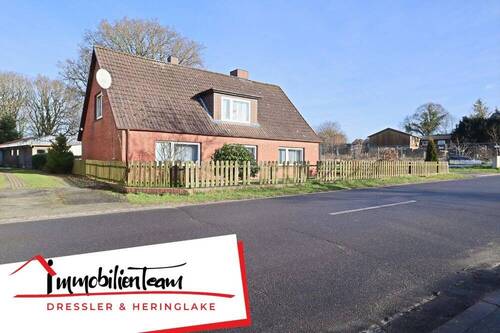 Frontansicht - solides Einfamilienhaus mit Potenzial in Welmbüttel 