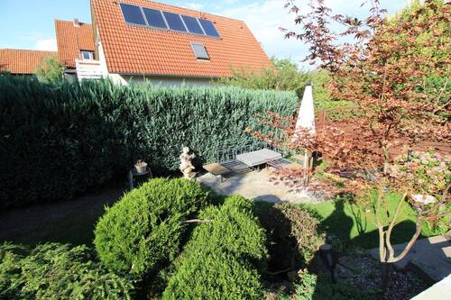 Sitzbereich im Garten.JPG - 3 Zimmer Etagenwohnung in Garbsen