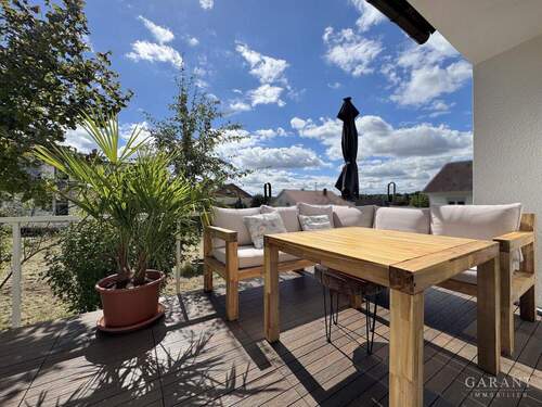 Terrasse - Einfamilienhaus mit 185,00 m² in Lonsee zum Kaufen