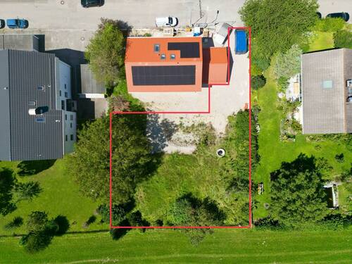 Luftaufnahme - Grundstück in Bruckmühl zum Kaufen