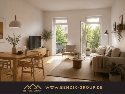 Wohnbeispiel - Schicke 2-Zimmerwohnung mit Balkon I Moderne Ausstattung I Top Lage: Südvorstadt nahe MDR