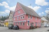 Straßenansicht - Mehrfamilienhaus, Wohnhaus zum Kaufen in Mühlacker / Großglattbach