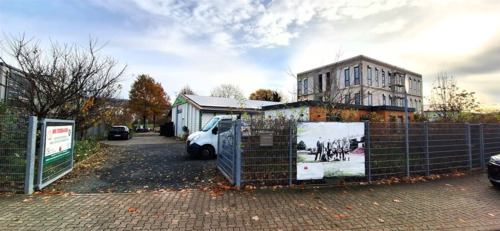Einfahrt / Gewerbegrundstück 2 - Grundstück in Weinheim
