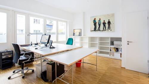 Freier Arbeitsplatz - Heller Arbeitsplatz im Glockenbach-Loft - flexibel, inkl. WLAN & Kaffee