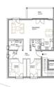 4-Zimmer-Wohnung Grundriss - 