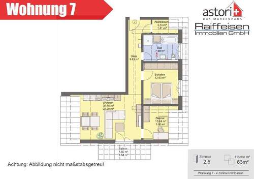 Bild4 - Etagenwohnung mit 63,00 m&sup2; in Neustadt/Aisch zum Kaufen