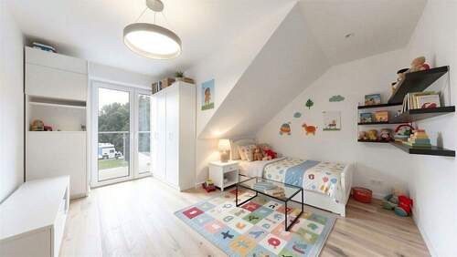 Kinderzimmer 1 (KI generiert) - 4 Zimmer Etagenwohnung in Bestensee