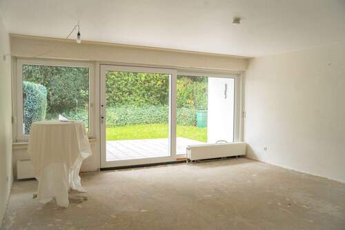 Wohnzimmer - Reihenendhaus mit 92,10 m² in Frechen zum Kaufen