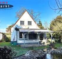 Harmonisches Einfamilienhaus mit idyllischem Garten in bester Lage! - Petershagen