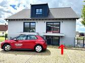 Ansicht - Neubau: EG, Hübsche Zwei-Zimmer-Wohnung, barrierefrei, Terrasse, Ortsrand mit Stellplatz, Erstbezug