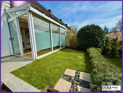 Terrassenansicht & Wintergarten - 