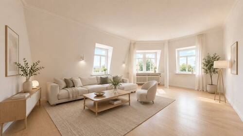 Visualisierung - 2 Zimmer Etagenwohnung zum Kaufen in Frankfurt am Main
