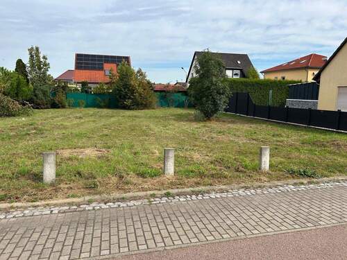 Grenzmarkierungen sichtbar - 