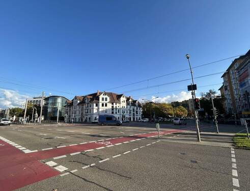 Kreuzung Merzhauser Straße, Basler Straße und Heinrich-von-Stephan-Straße - 
