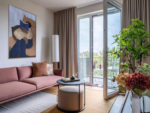 Wohnzimmer - Etagenwohnung mit 43,00 m&sup2; in Berlin zur Miete