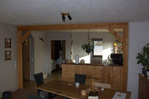 Küche (Blick vom Wohnzimmer) - 