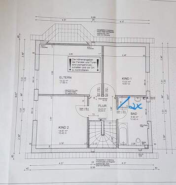 OG Bad+ 3 Schlafzimmer - 