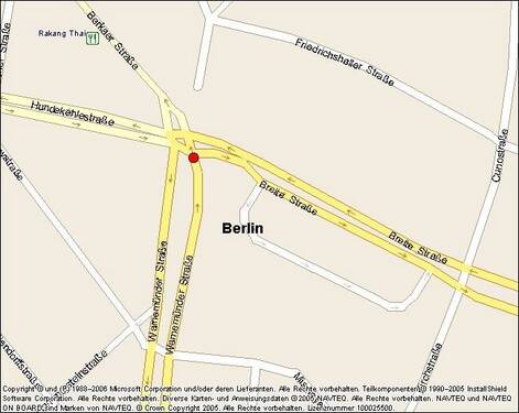 Lageplan - Einfamilienhaus zur Miete in Berlin