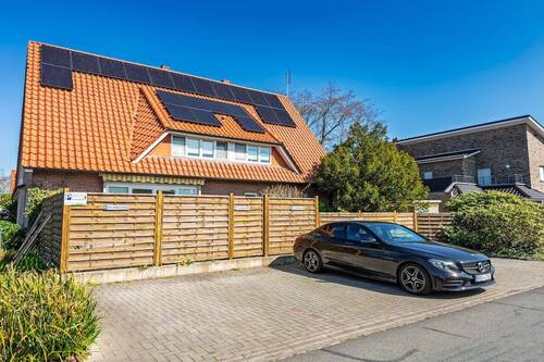 Hausansicht - 2 Zimmer Terrassenwohnung in Butjadingen