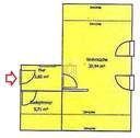 Grundriss - Etagenwohnung mit 25,00 m² in Langhagen zur Miete