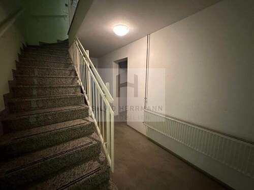 Treppenaufgang zu den Wohnungen - 9 Zimmer Mehrfamilienhaus, Wohnhaus zum Kaufen in Forst (Lausitz)