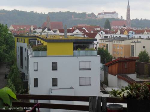 Aussicht vom Balkon(1) (1)(1) - 3 Zimmer Etagenwohnung zum Kaufen in Landshut
