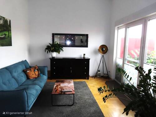 Wohnzimmer - 3 Zimmer Etagenwohnung in Landshut