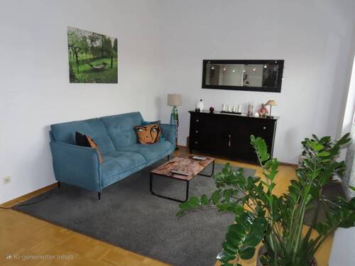 Wohnzimmer - Etagenwohnung mit 79,60 m² in Landshut zum Kaufen