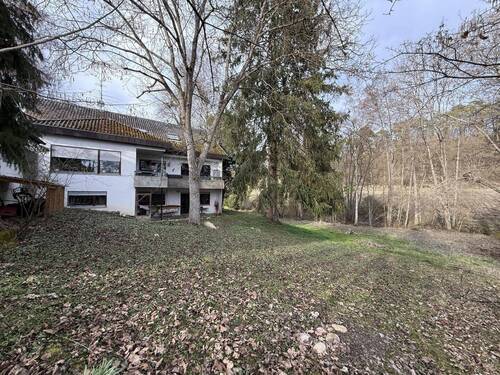 Hausansicht zum Riedbach - 