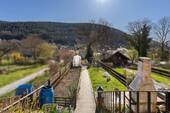 Garten - 3 Zimmer Reihenmittelhaus zum Kaufen in Bad Wildbad
