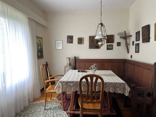 Wohnzimmer mit Blick ins Esszimmer EG - 