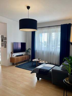 Wohnzimmer - Muster - Gepflegte Wohnung in Nähe des Aaper Waldes !