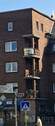 Oberrather Hausfassade - Austritt - 