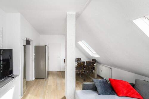 Vorderhaus - Wohnung DG Wohnzimmer - 