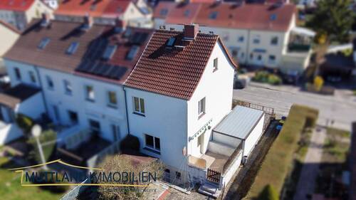 Rückansicht - Reihenendhaus in Stralsund zum Kaufen